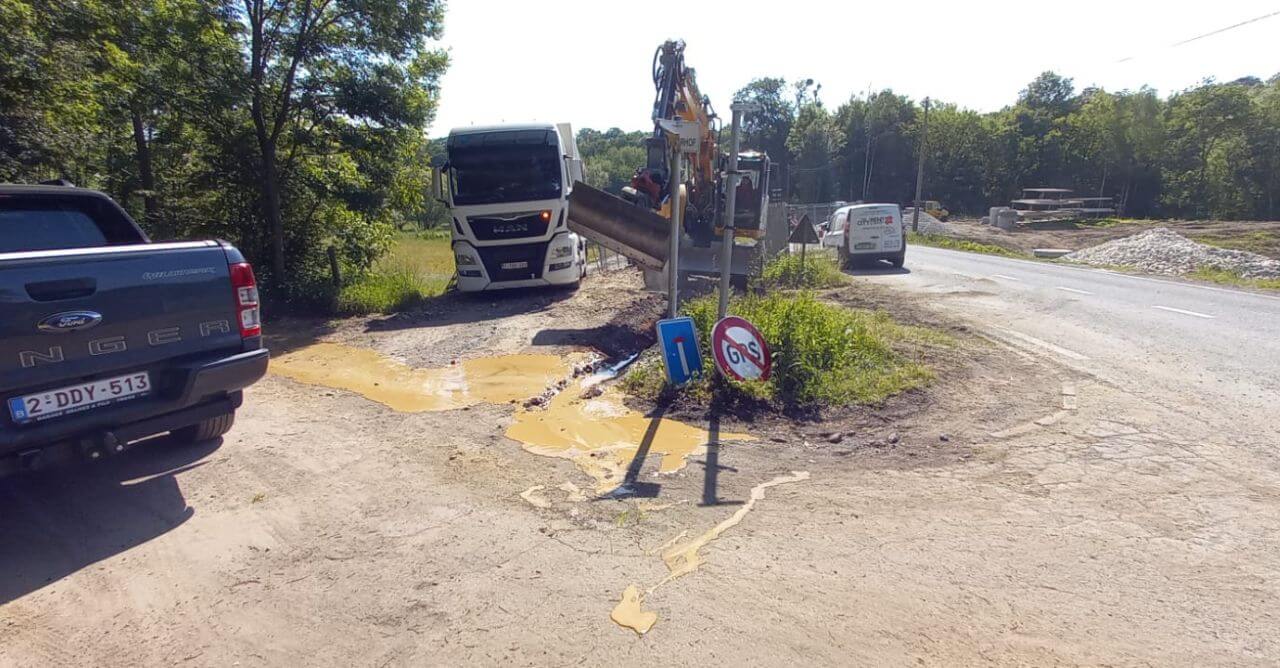 Forage dirigé pour Bodarwe à Plombières, Belgique