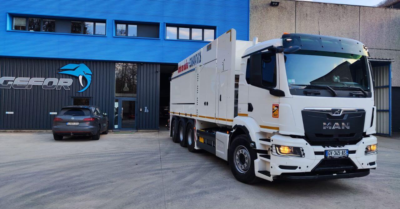 Location de camion aspirateur sans chauffeur pour le terrassement par aspiration par Terdem